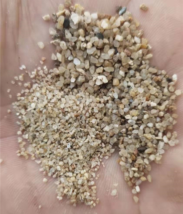 水洗砂，濾料砂
