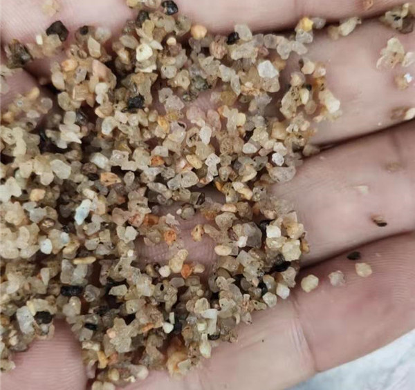 水洗砂，濾料砂